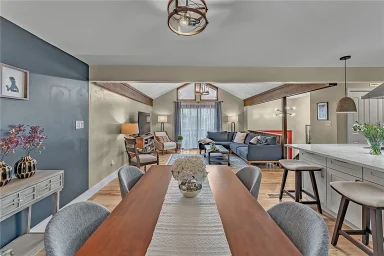 Opening Viewed from Dining Room